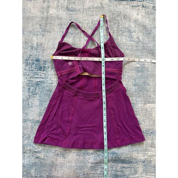 Lululemon Potion Purple Mynah Tank Top Size 4 - Picture 4 of 7